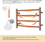 Towel Warmer ORB for Bathroom Wall Mounted Bath Towel Heater Plug-in Electric - Image 2