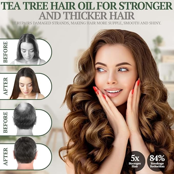 Fiora Naturals Tea Tree Essential Oil Blend, Soothing Moisturizer - Image 6