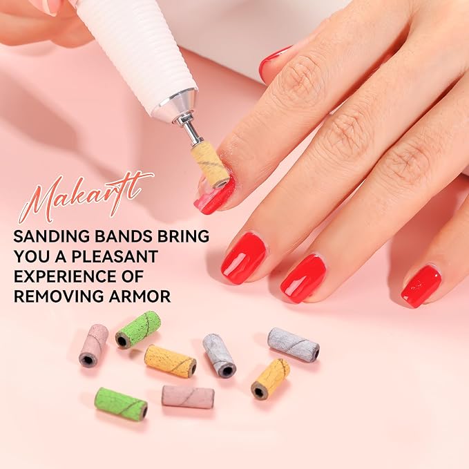Makartt Nail Drill Bits Sanding Bands - Image 7