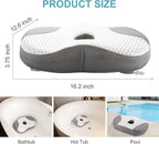 Idle Hippo Hot Tub Booster Seat, Weighted Hot Tub Pillow - Image 6