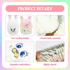 2 PCS Microfiber Hair Towel Wrap - Image 3