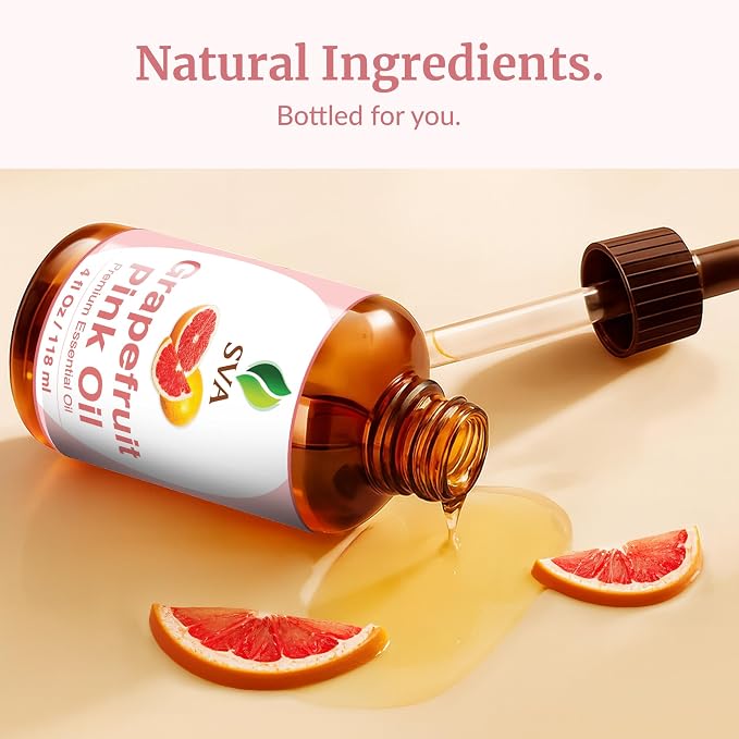 SVA Grapefruit Essential Oil Pink – 4 Fl Oz – 100% Natural Grapefruit Oil - Image 8