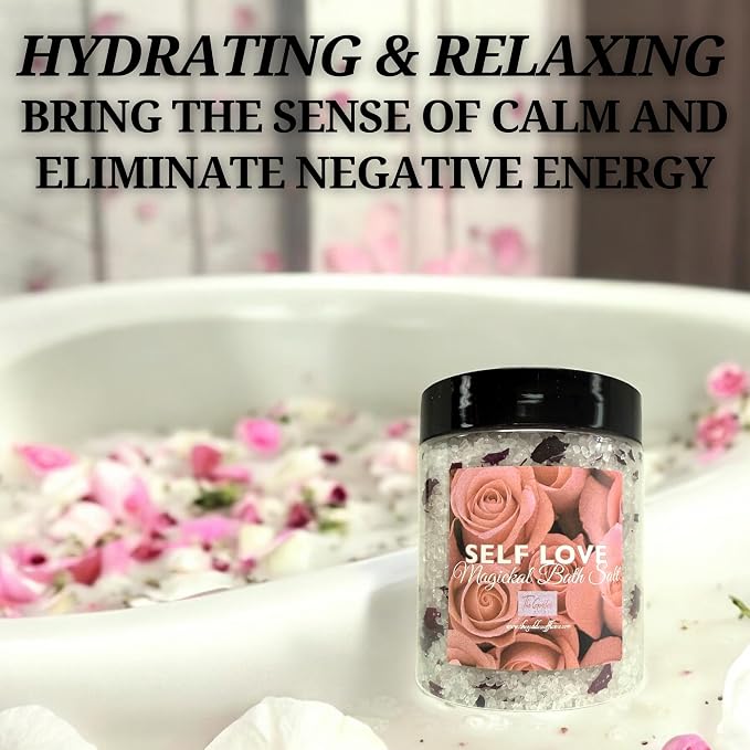 Self Love Bath Salts – Dead Sea Salt Bath Soak - Image 7