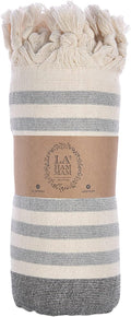 Beach Towel | Cotton Beach Towels, Sand Free, Highly Absorbent, Quick Dry by LA%60HAMMAMFINELIVING