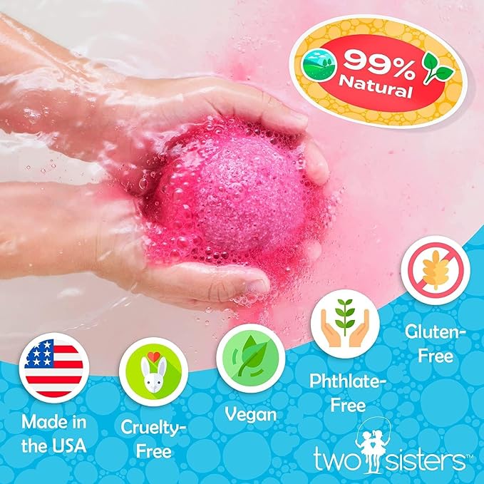 Ninja Bath Bombs for Kids with Surprise Toy Inside - Image 3