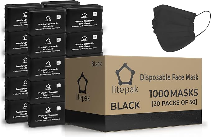 Disposable Face Masks by Litepak