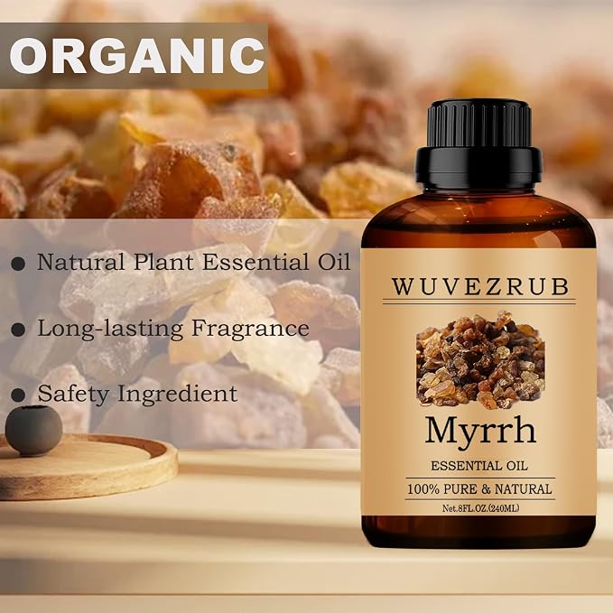 Myrrh Essential Oil - 240ML Pure and Natural - Image 4