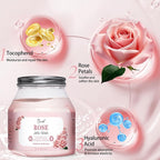 Pjordo Jelly Masks for Facials Professional, Bulgarian Rose Hydrating & - Image 3