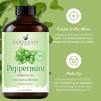 Handcraft Blends Peppermint Essential Oil – Huge 4 Fl Oz – 100% Pure and - Image 4