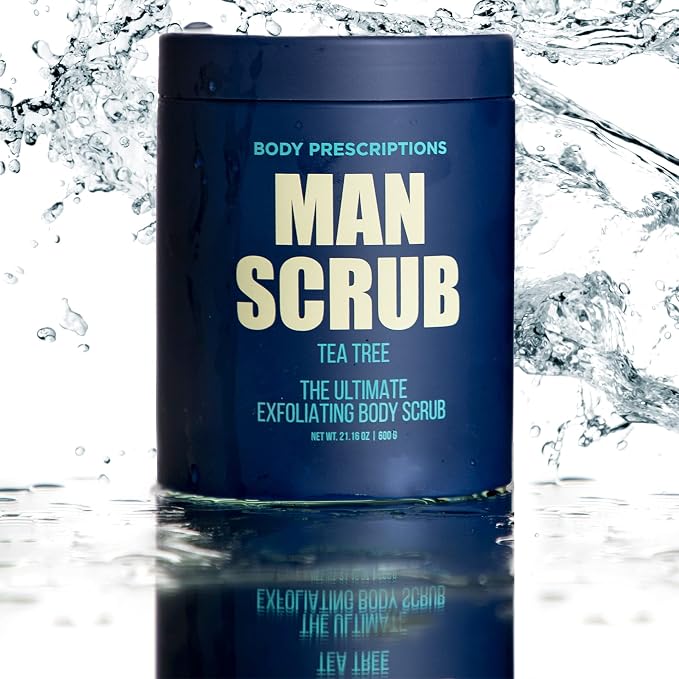 Body Prescriptions Men’s Exfoliating Body Scrub – Ultimate Skin Cleansing Wash - Image 2