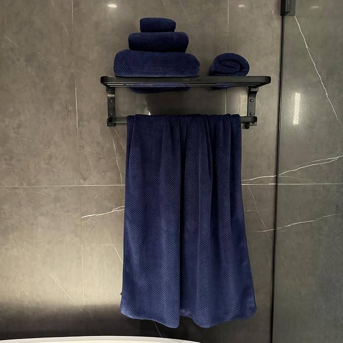 Extra Large Bath Towels Set for Bathroom 30x60 Inches Super Soft Light Weight - Image 4