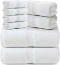 REDKISS Towels 8 Piece Luxury Bath Towel Set, 2 Bath Sheets, 2 Hand Towels by REDKISSOnline