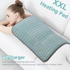 XXL Heating Pad for Back Pain Relief, Large Heating Pads Gifts for Mom Dad Wife - Image 2