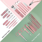 Women Manicure kit Professional sat Nail Set kit Pedicure Kit 30 in 1 Nail - Image 5