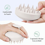HEETA Scalp Scrubber Shampoo Brush, Scalp Massager Tool - Image 4
