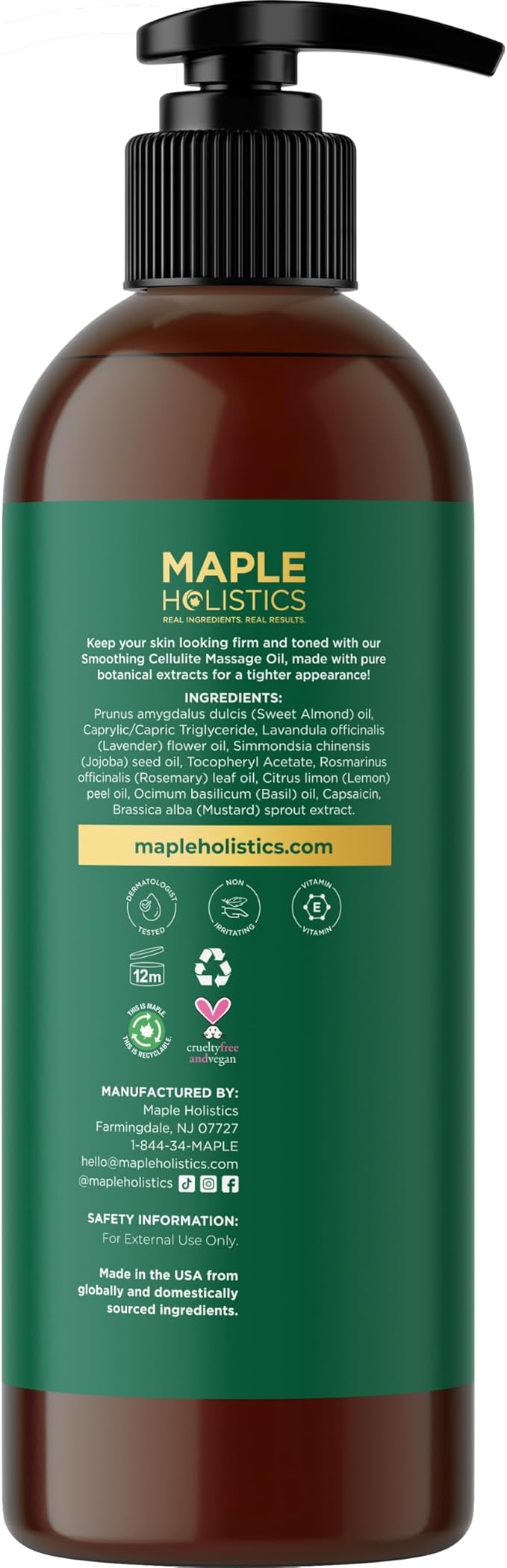 Smoothing Anti Cellulite Massage Oil - Image 6