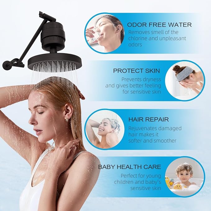 Yodel Oil Rubbed Bronze Shower Filter - Image 2