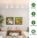 Baocuz 4-Lights Kitchen Light Fixtures Ceiling Mount, Adjustable - Image 3