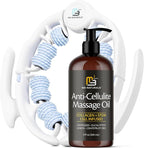 Anti Cellulite Oil and Lymphatic Drainage Massager Kit | Fascia Blaster by M3Naturals