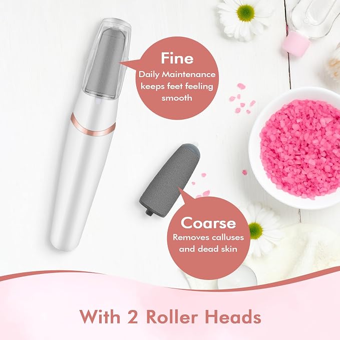 Electric Foot File and Callus Remover, Professional Pedicure Tools - Image 4
