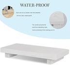 zoocatia Small Wood Tray Pedestal Stand Farmhouse Bathroom Decor Decorative - Image 3