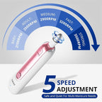 AIRSEE Professional Manicure Pedicure Kit, Cordless 6 in 1 Electric Nail File - Image 3