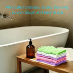 4 Pairs Exfoliating Bath Gloves, Nylon Double Sided Exfoliating Gloves - Image 8