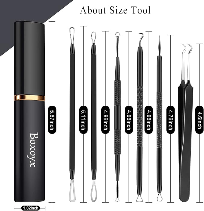 Boxoyx Pimple Popper Tool Kit - Image 6