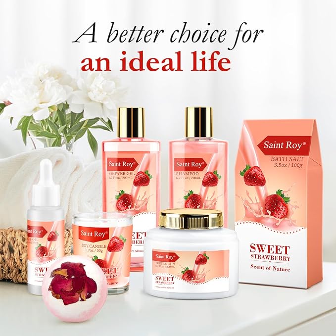Mothers Day Gifts, Spa Kit for Women, Bath & Body Gift Set, Home Spa Bath Gift - Image 5