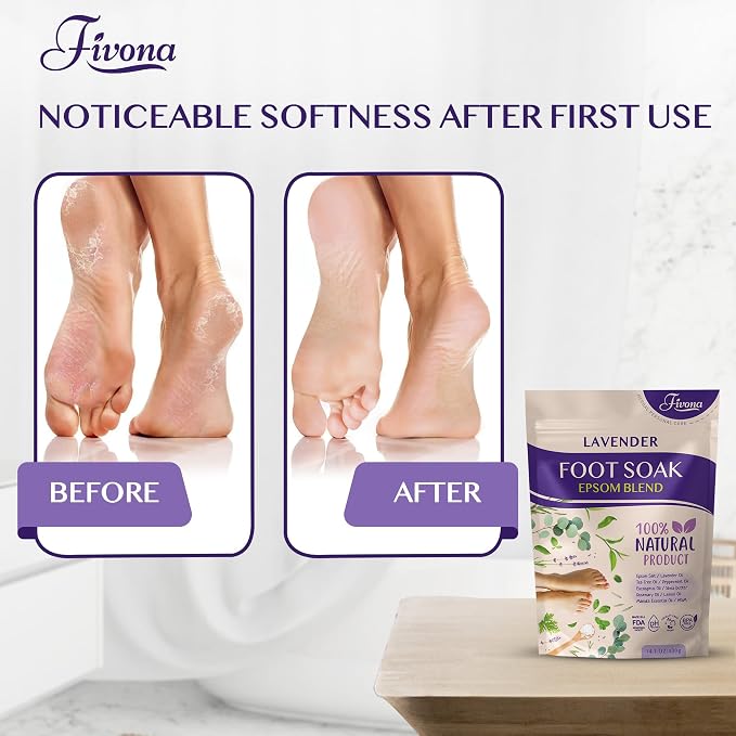 Fivona Foot Soak Blend Epsom Salt - Image 5