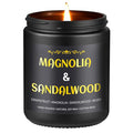 Sandalwood Candle, 7 oz Scented Candle by Enwhisco