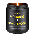 Sandalwood Candle, 7 oz Scented Candle by Enwhisco