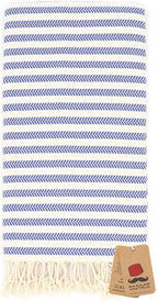 Bazaar Anatolia Turkish Beach Towel – 100% Cotton, Quick Dry, Sand Free Striped - Image 9