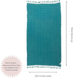 InfuseZen Stonewashed Turkish Bath & Beach Towel –100% Organic Turkish Cotton - Image 3