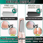 10 Pack Pedicures Replacement Heads - Image 3