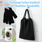2 Pack Exfoliating Back Scrubber Bath Gloves Set Washcloth Back Scrubber Set - Image 3