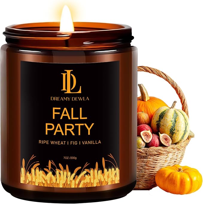 Winter Candle | Holiday Party Scented Candles by DLDREAMYDEWLA