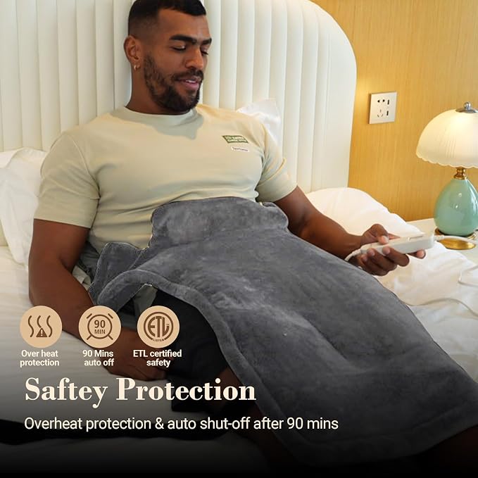 COMFIER Large Heating Pad for Back, FSA Eligible HSA Heating Pad for Neck and - Image 4
