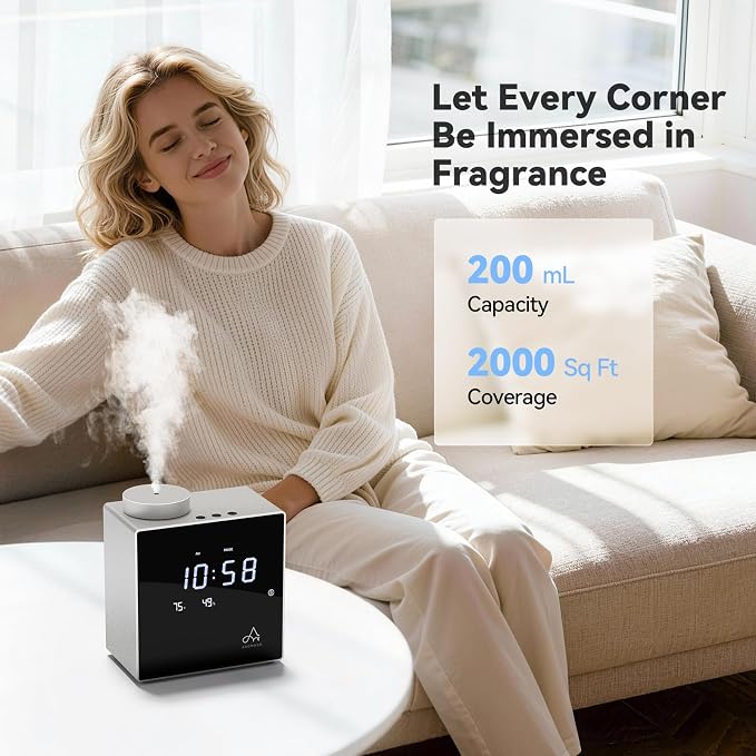 2026 Smart Waterless Diffuser, 2000 Sq.Ft Cold Air Scent Diffuser - Image 4
