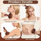 ProSuites 3 Pcs Wooden Head Scalp Massager Comb, Long Handle Head Massage Tool - Image 4