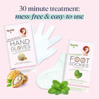 SpaLife Moisturizing Hand Gloves & Foot Mask Socks | Korean Skincare Set - Image 3