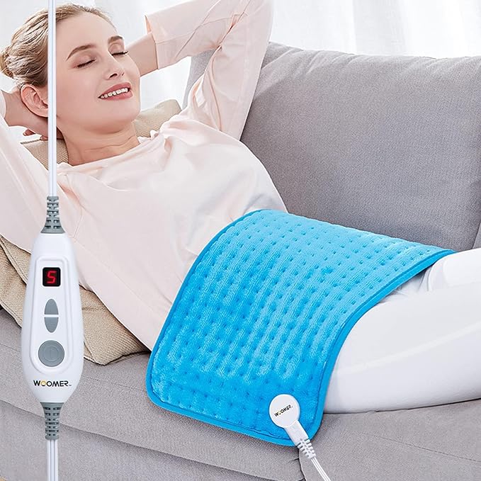 WOOMER Extra Large Heating Pad, Electric Heating Pad by WOOMER