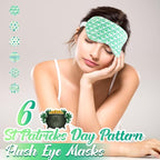 Cuffbow 6 Pack Plush Sleep Mask Set, Cute Plush Eye Masks - Image 4