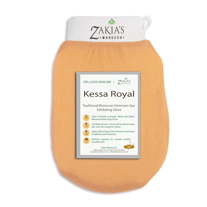 Original Kessa Exfoliating Glove by ZakiasMorocco