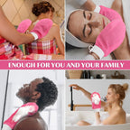FoldTier 20 Pcs Exfoliating Glove Bulk Summer Exfoliator Mitt Body Scrubber - Image 7