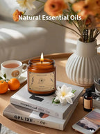 Scented Candles for Home, 16oz Soy Wax Candle, 100 Hour Burn Time, Gardenia - Image 2