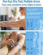 Amirce Non-Slip Grip Stainless Steel Gua Sha Tool - Image 6