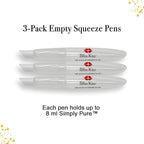 Bliss Kiss Refillable Squeeze Cuticle Oil Pen, Empty 3-Pack - Image 8