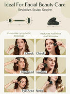Face Roller & Gua Sha Facial Tools, Face Massager - Image 5