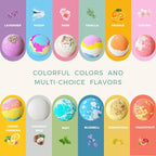 Leafgift Bath Bombs Gift Set, Moisturizing Dry Skin, Stress Relief, Best Gift - Image 2